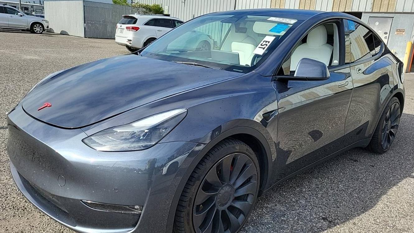 TESLA MODEL Y 2022 7SAYGDEF3NF439448 image